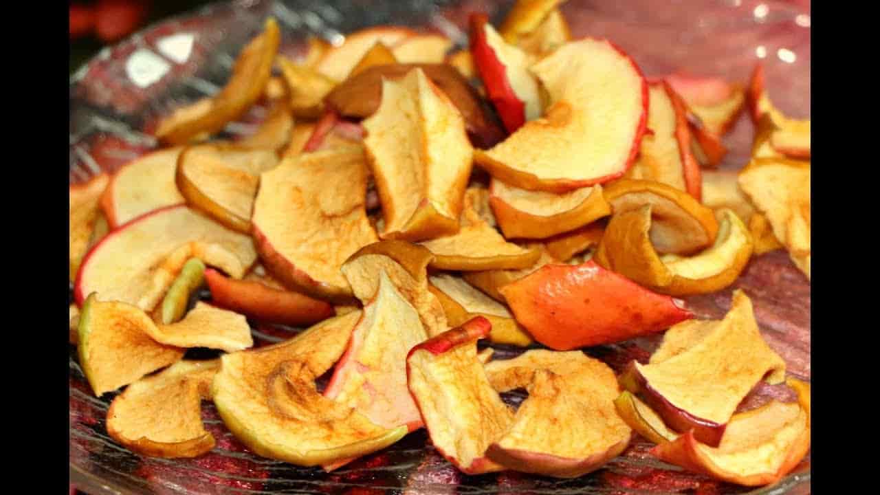 میوه خشک سیب فرآوری با حفظ طعم طبیعی